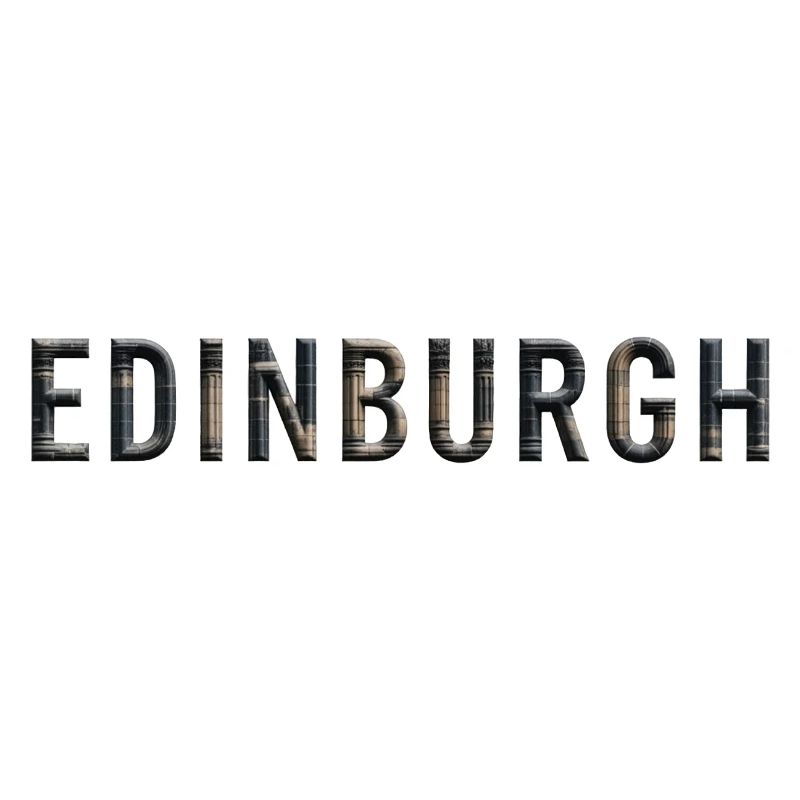 EDINBURGH – Architectural Stone Typography