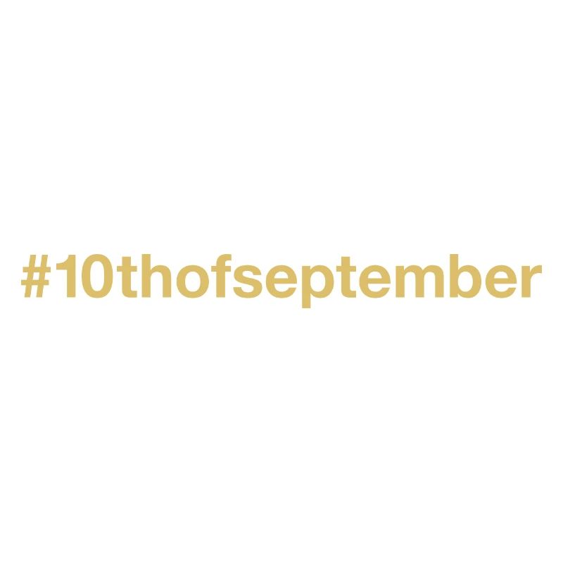 né le 10 septembre hashtag anniversaire