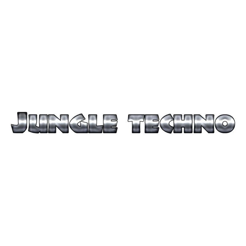 Imprimé techno jungle vif