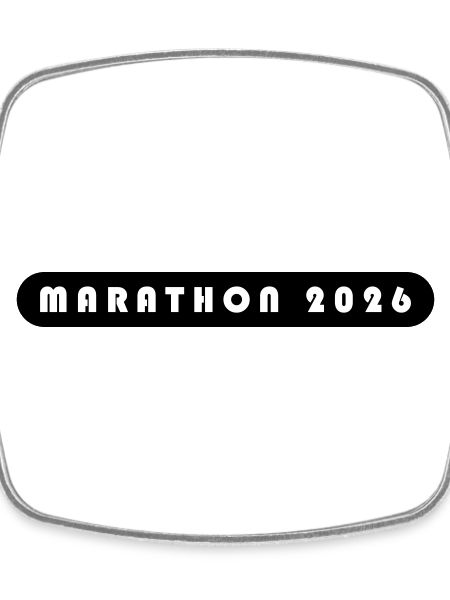 Marathon 2026 lettering
