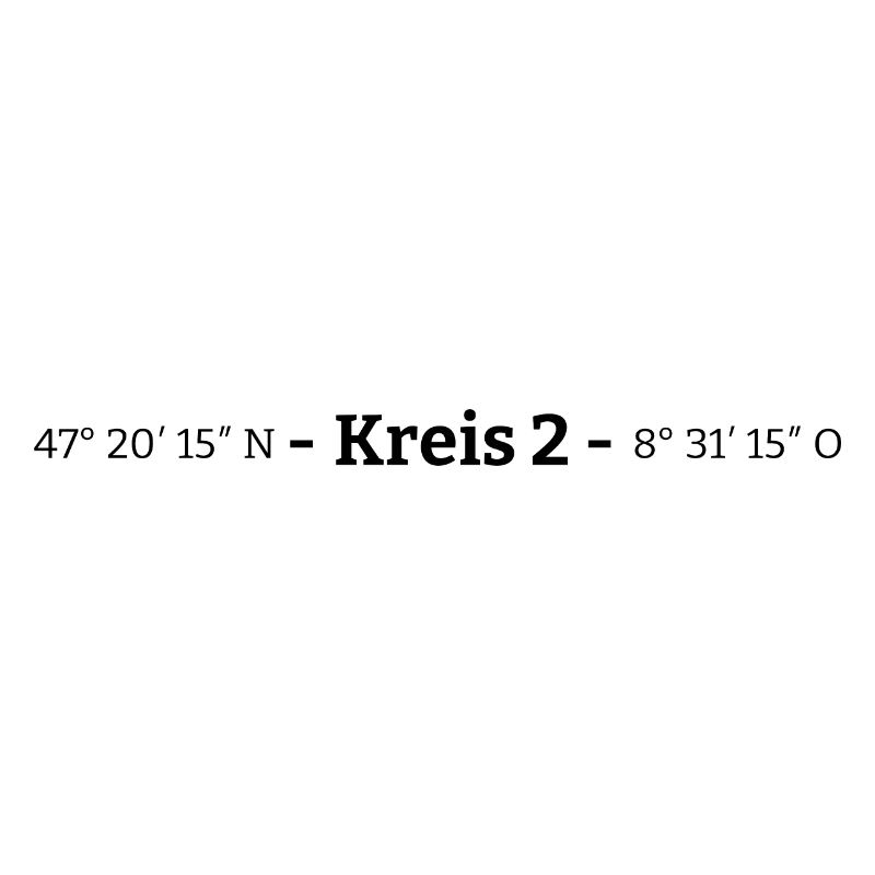 Coordinates District 2 Zurich