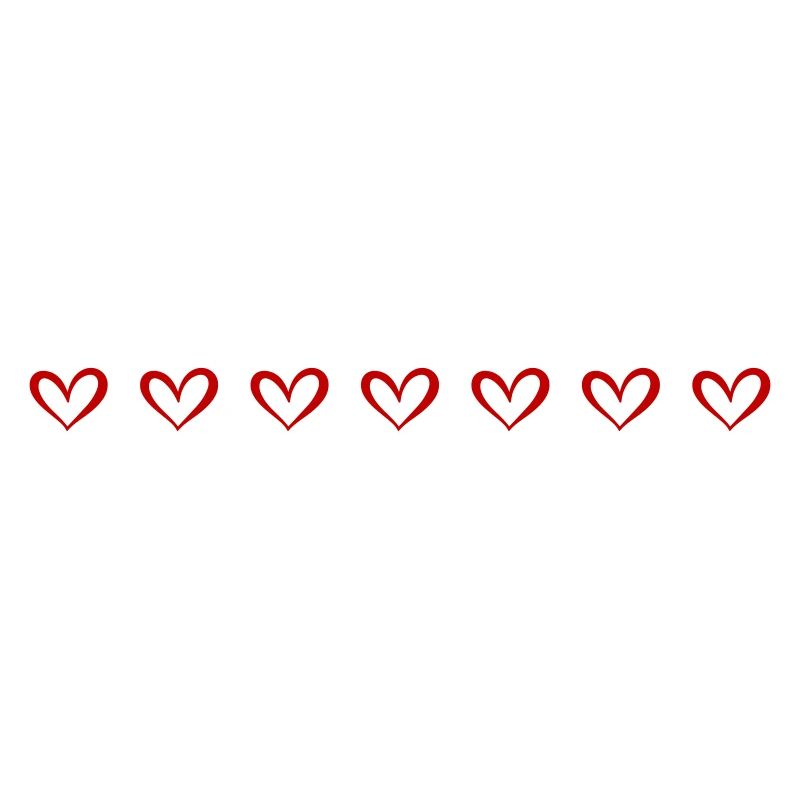 Hearts Line Elements