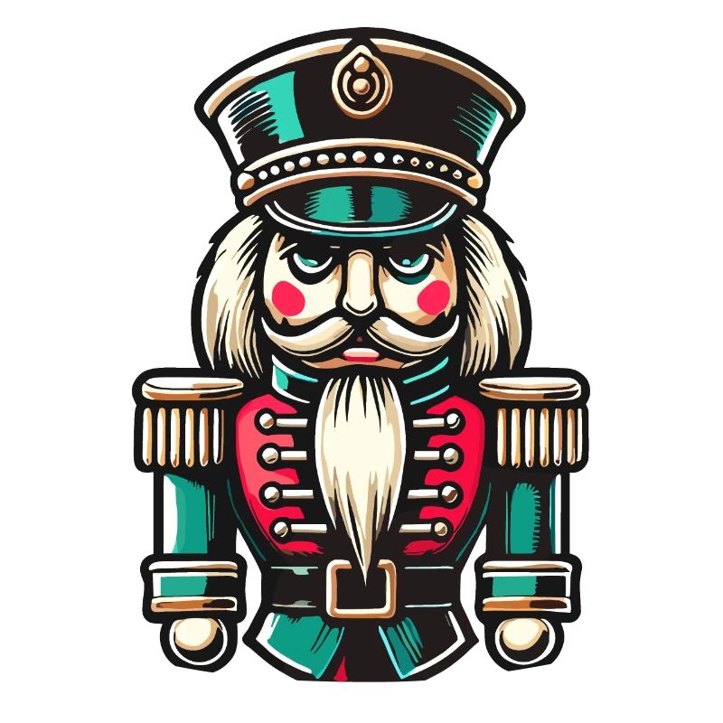 Christmas Nutcracker Illustration