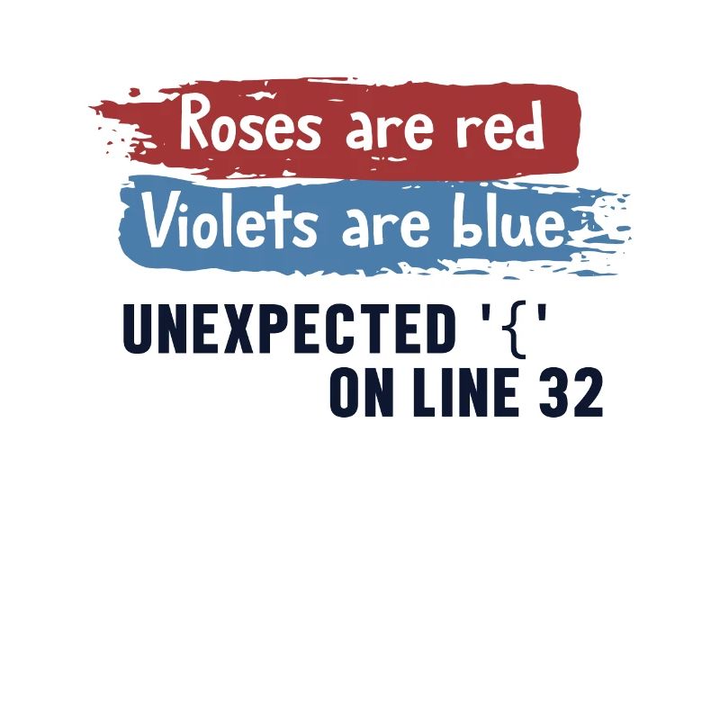 Unexpected { on Line 32 Developer Coder Programmer