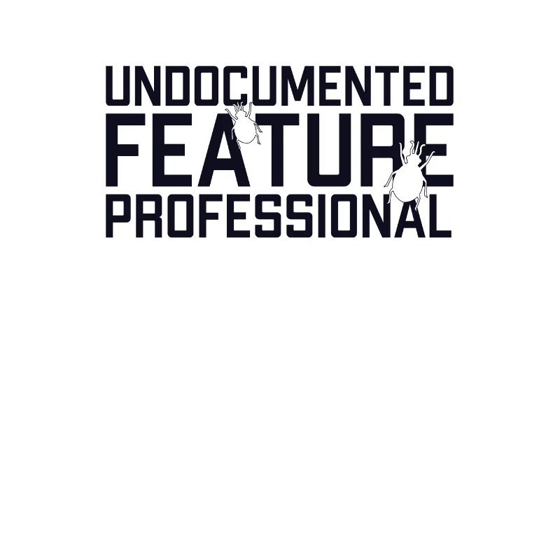 Undocumented Feature Professional Coder Software
