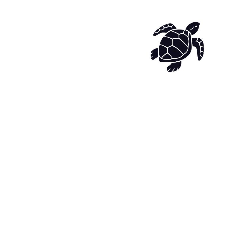 Turtle Logo Emblem Giant Tortoise Turtle