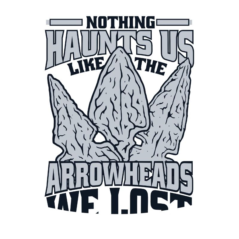 Comme les pointes de flèches que nous avons perdues Chasseur de pointes de flèches