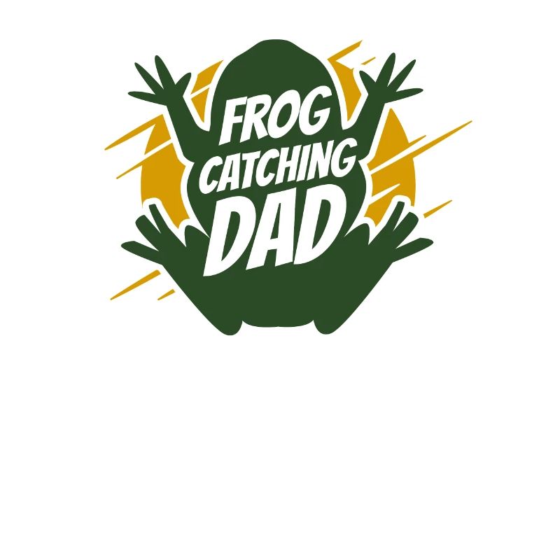 Frog Catching Dad Tadpole Tree Frog Toad