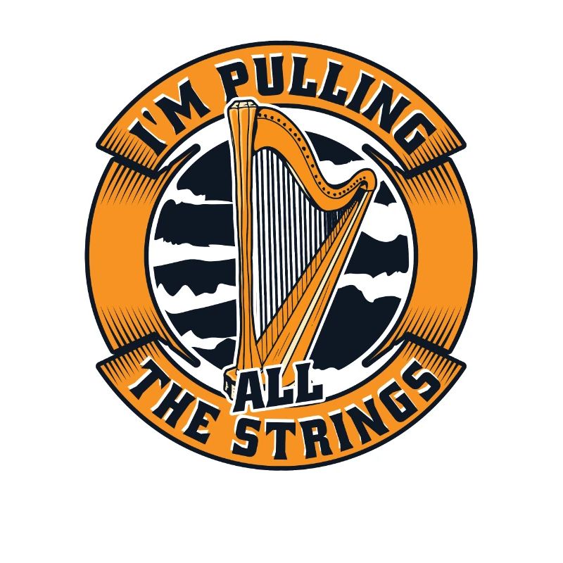 I'm Pulling All The Strings Harp Concert Harp