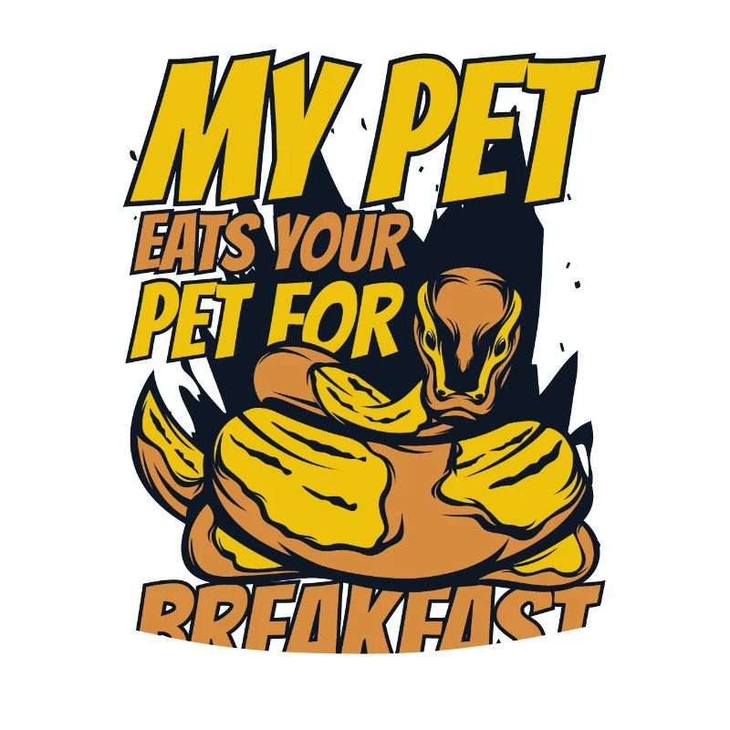 My Pet Eats Your Pet For Breakfast Python Banana