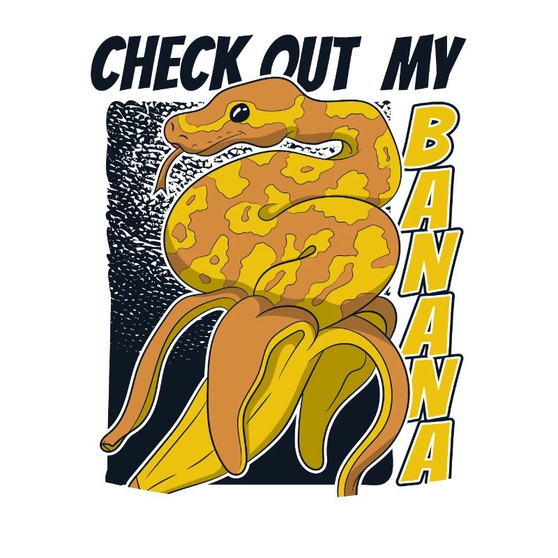 Check Out My Banana Python Snake Banana Ball