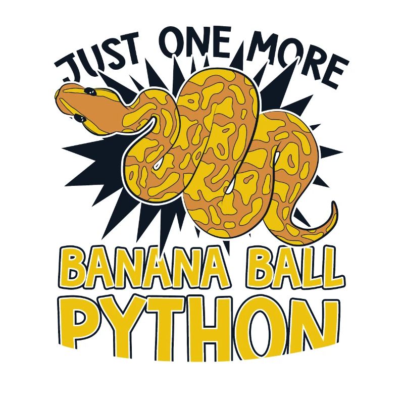 Just One More Schlange Python Banana Ball Python