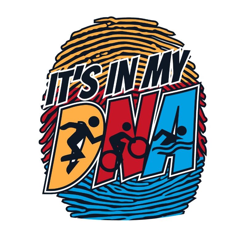 C’est dans mon ADN Entraînement Triathlète de vélo de triathlon