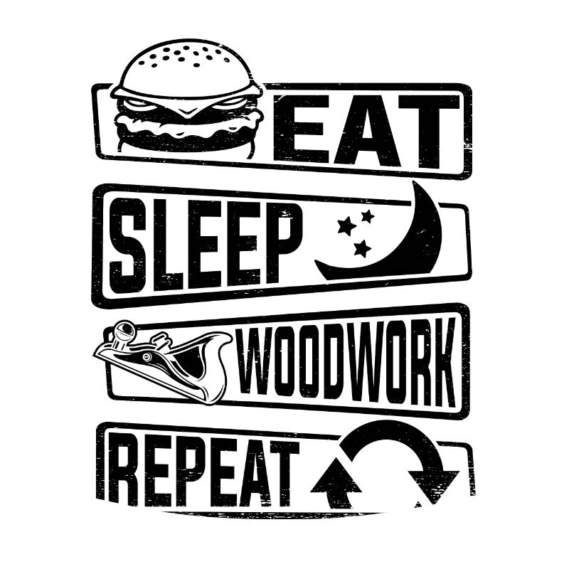 Manger dormir Menuiserie Répéter Charpentier Technicien en bois