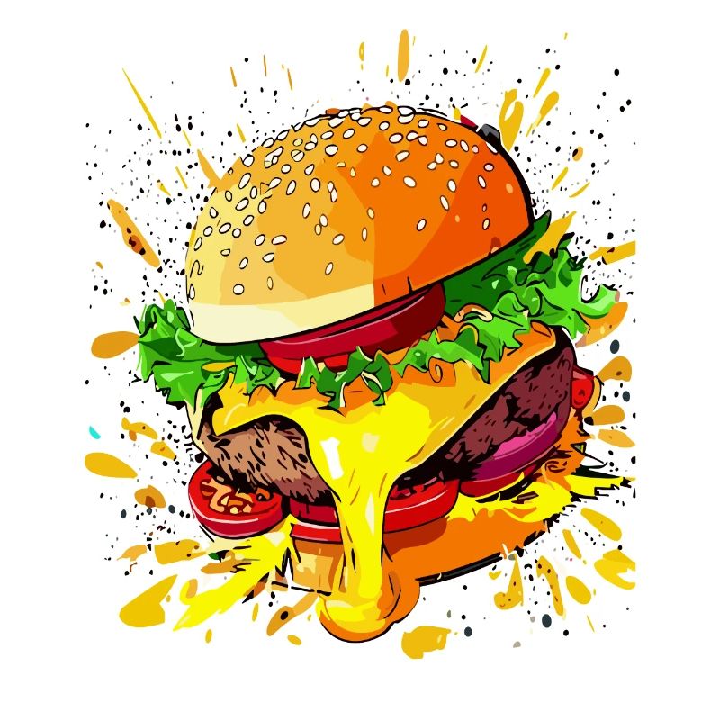 Extra Käse Burger Cheeseburger