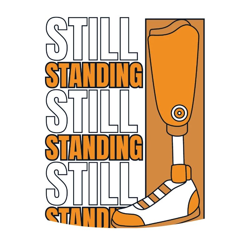 Still Standing Artificial Legs User Leg Prosthesis