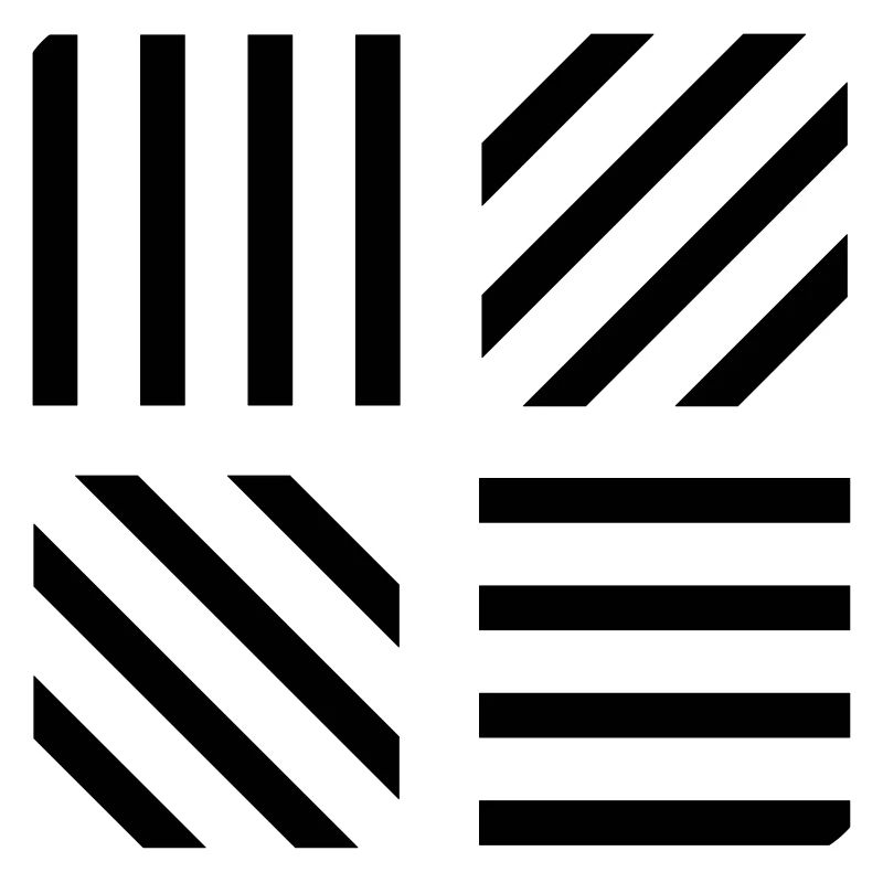 graphic stripe pattern