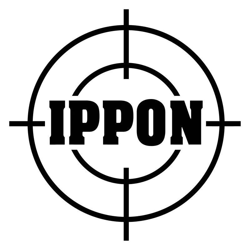 Target Ippon Judo Vektor