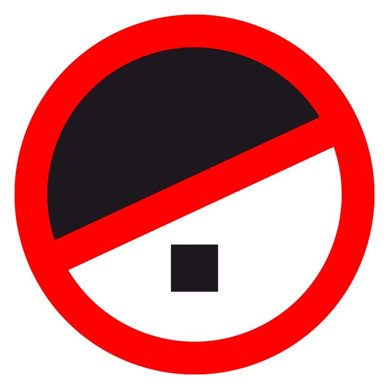 circulaire rond adolf interdit non no racism logo text d