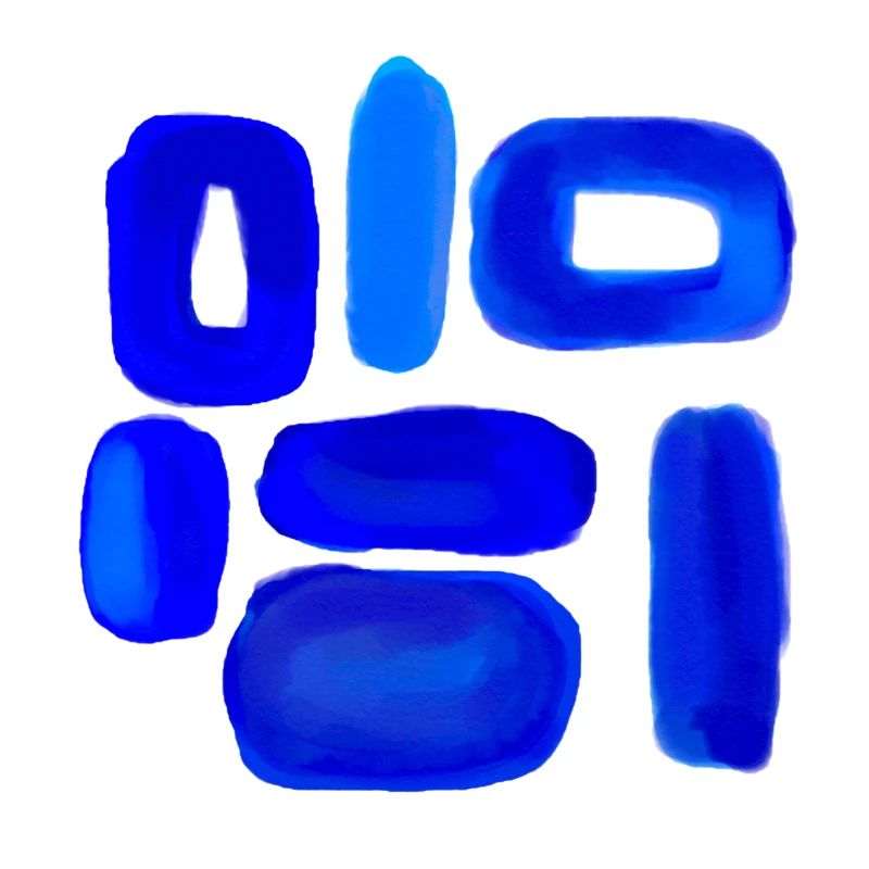 Blue Sky Abstract Design