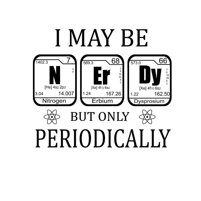 Chemie Science Periodensystem Nerd