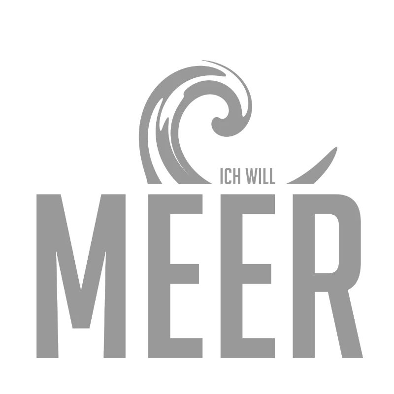 Motif de vague avec message de la mer