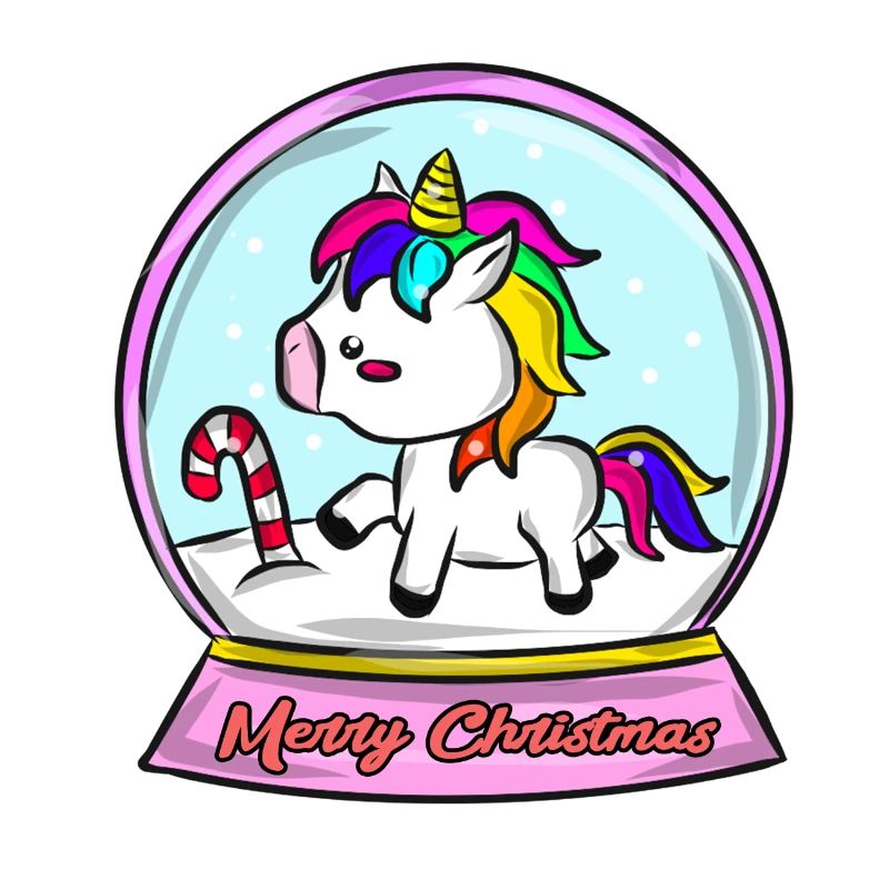 Weihnachten Einhorn