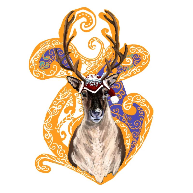 Renne de noël