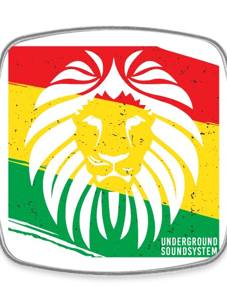 Lion in Rasta style