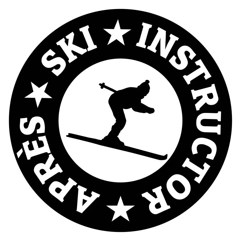 Après-Ski Instructor Quality Seal (monochrome)