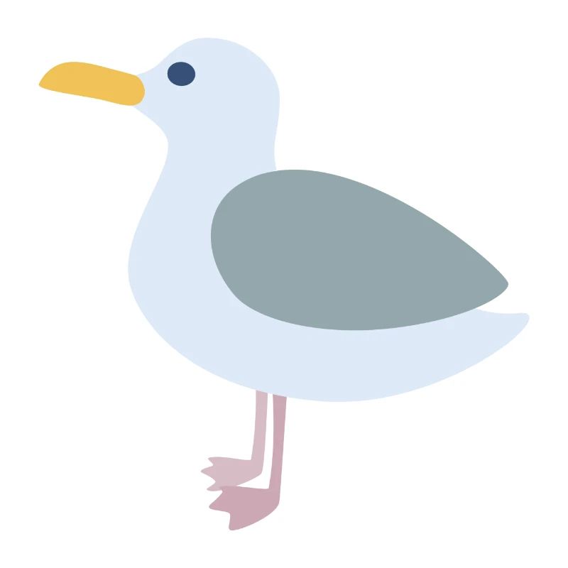 Möwe Symbol Meer See Kinder Nordsee Küste Deko