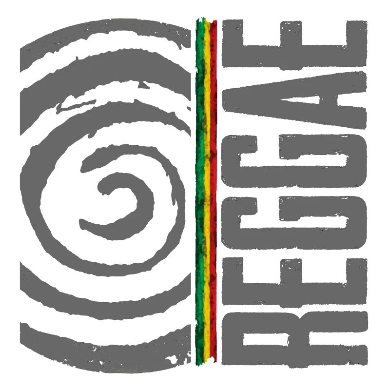 Rastafarbe mit Spirale Design