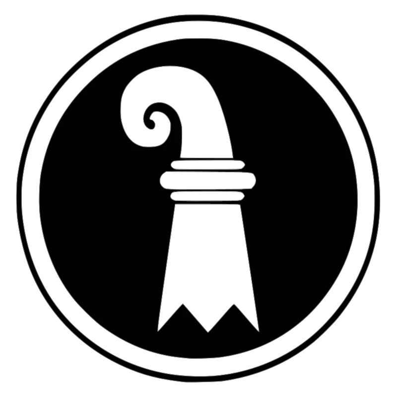 Drapeau de Bâle en cercle