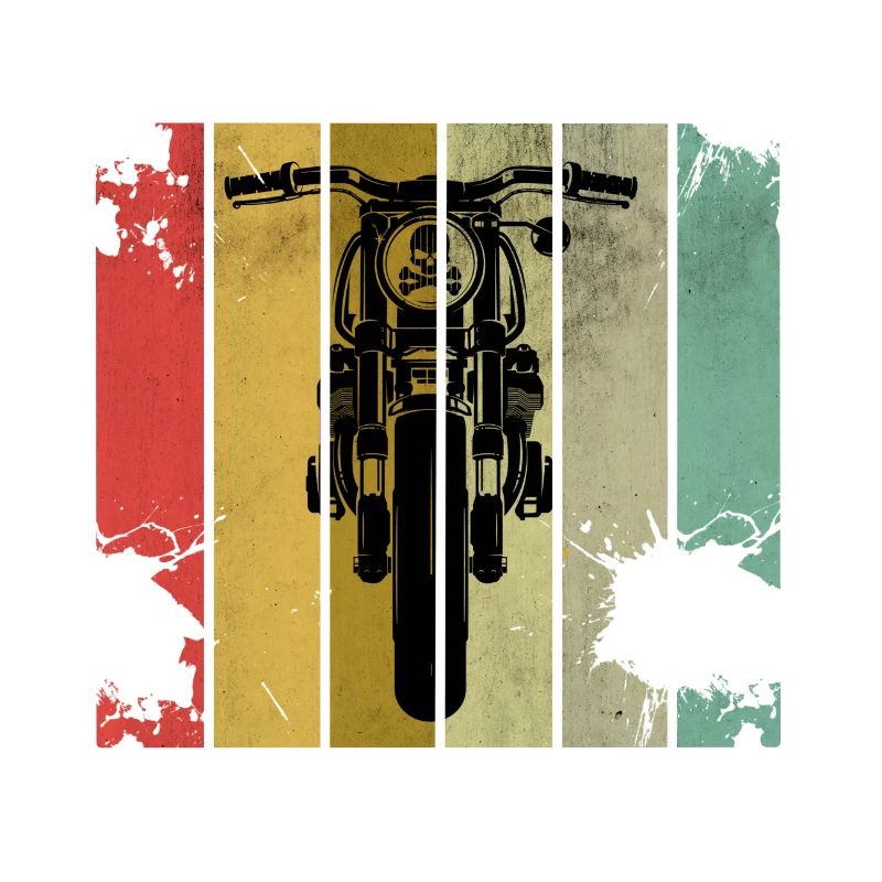 Motorcycle Biker Retro