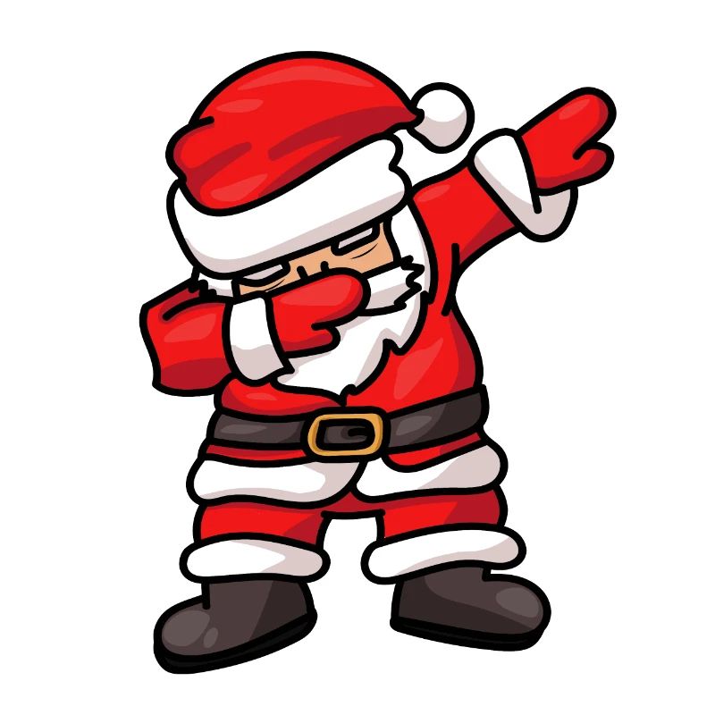 Dabbing Santa Weihnachtsmann Dab Dance