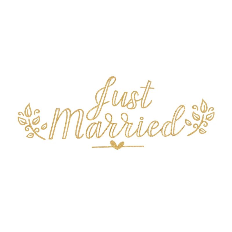 Just Married Wedding Wife Married Gift