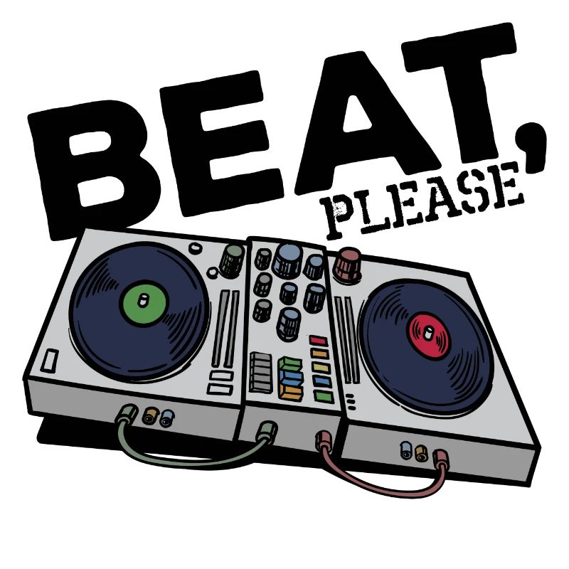 MC Beatbox Turntable Scratching Hip Hop Music Rap