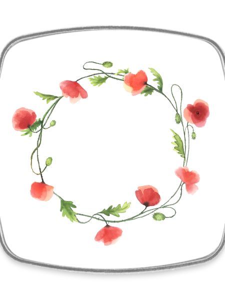 Poppy Wreath II