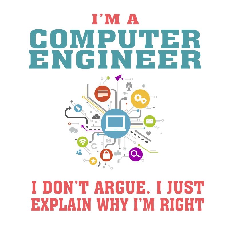 Lustiges Computer Engineering Zitat für Computer Engi