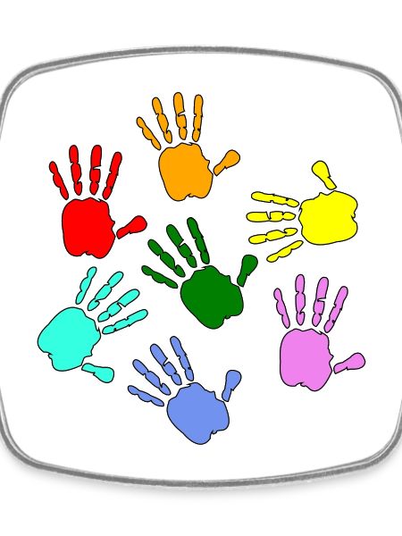 Hands Painting Kids