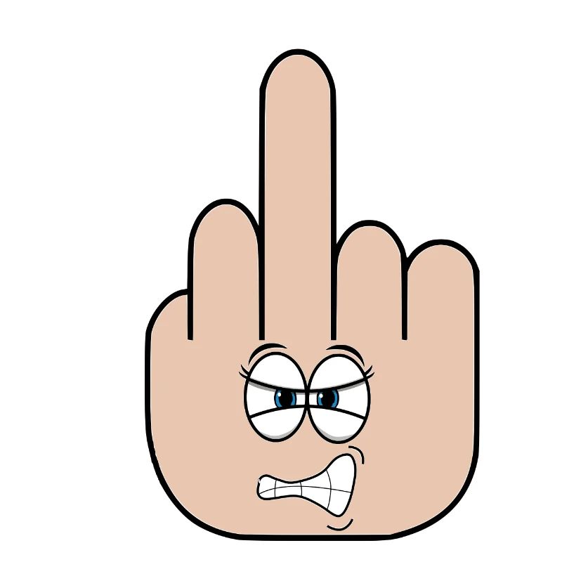 middle finger