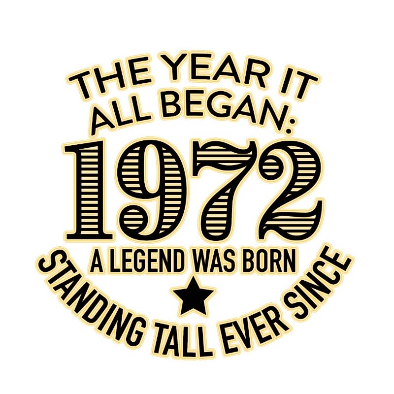 1972 Année de naissance