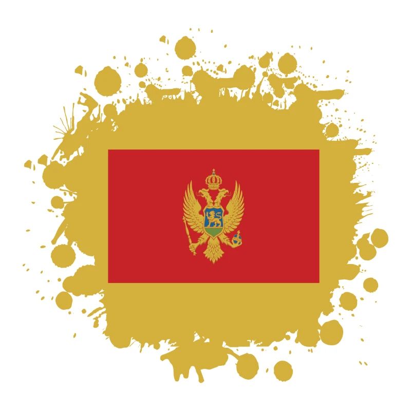 Montenegro blob flags design