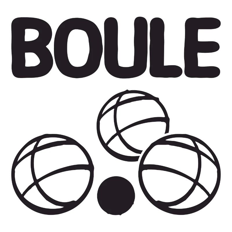 Boules de boules pour joueurs de pétanque