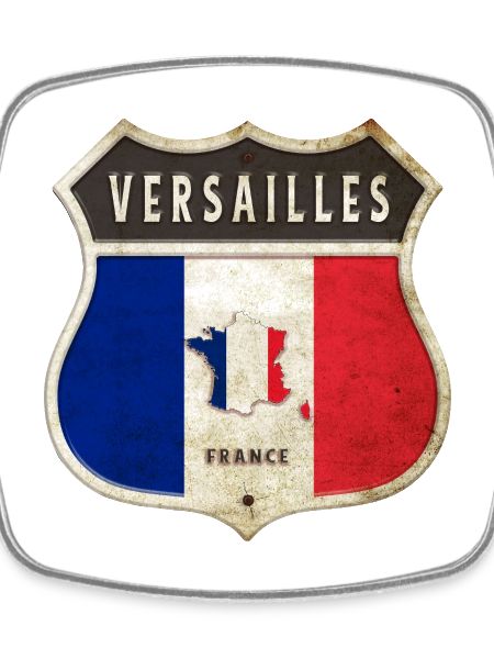Versailles Ranskan vaakunan lippujen suunnittelu