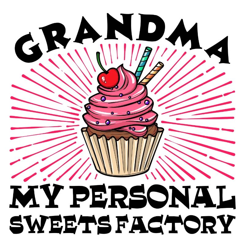 Cool Humorvoll Oma Statement Großmutter Enkelkind