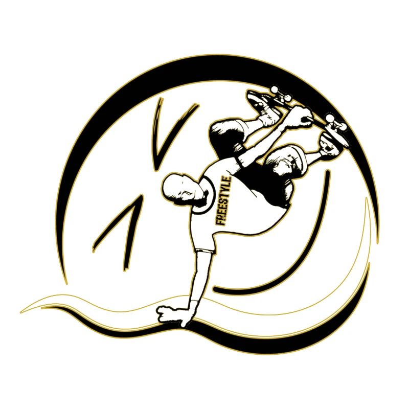 Skateboard in Freestyle