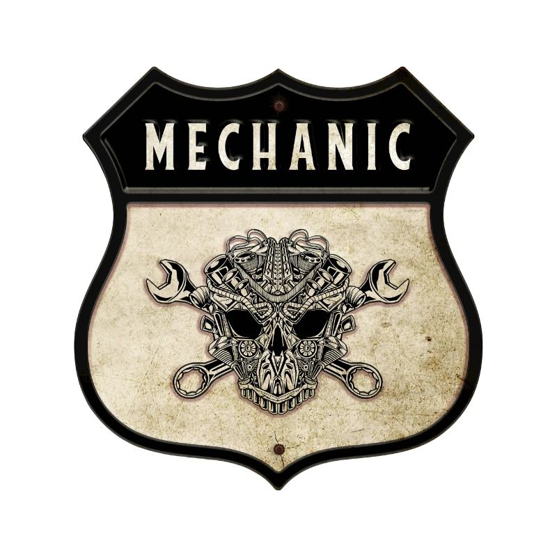 Mechanic Skull Crest