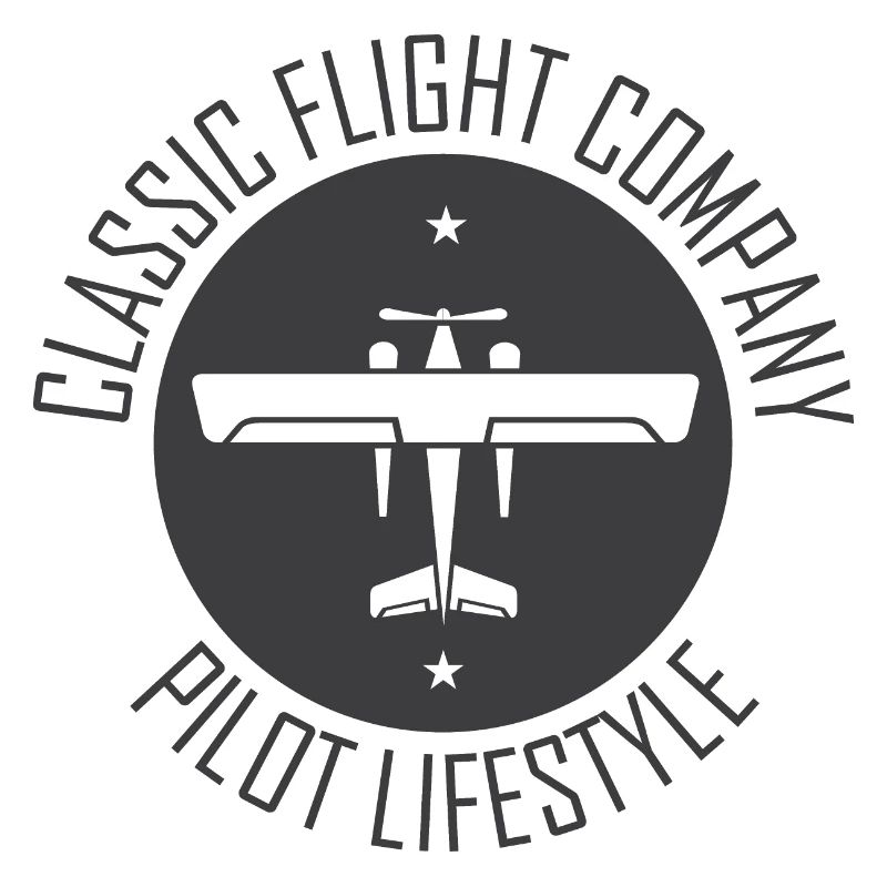 Airplane Symbol Flying Pilot Pilots Classic