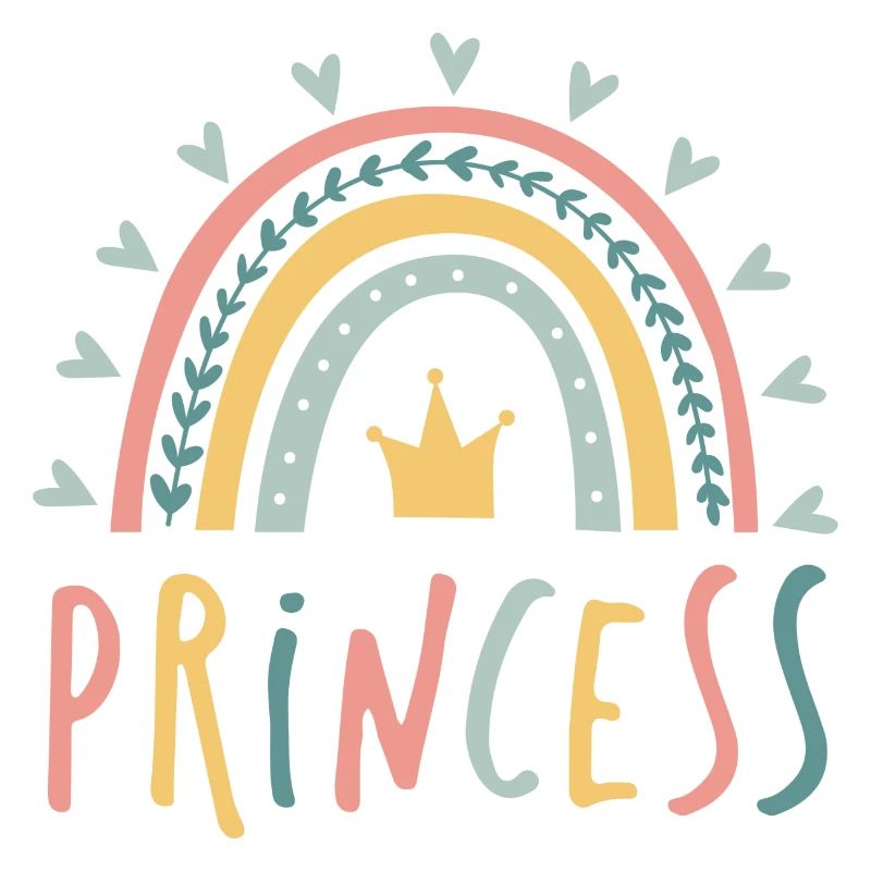 princesse - arc-en-ciel